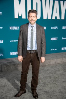 Marco Shepherd 5 Kasım 2019 'da Regency Village Theatre, Westwood, CA' da Lionsgate 'in 