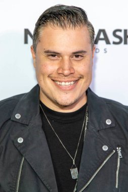 Aaron Castillo 28 Eylül 2019 tarihinde Hollywood 'daki Liaison restoranında Musicash Records Katrina Stuarts Single Record 