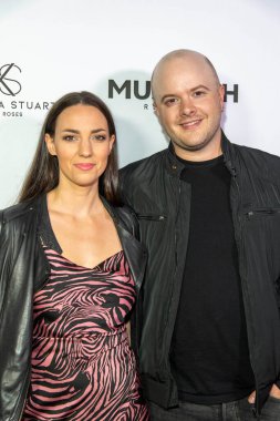 Trevor Muzzy 28 Eylül 2019 tarihinde Hollywood 'daki Liaison restoranında Musicash Records Katrina Stuarts Single Record 