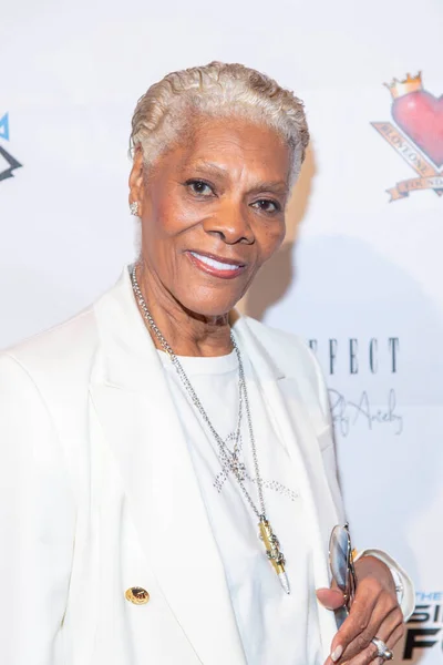 Dionne Warwick Partecipa Love One Another Video Shoot Gifting Suite — Foto Stock