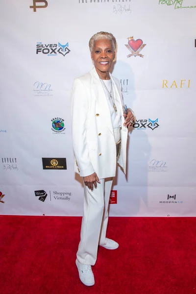 Dionne Warwick Asiste Love One Another Video Shoot Gifting Suite — Foto de Stock