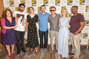 Oyuncu kadrosu 20 Temmuz 'da Comic Con 2017' deki 