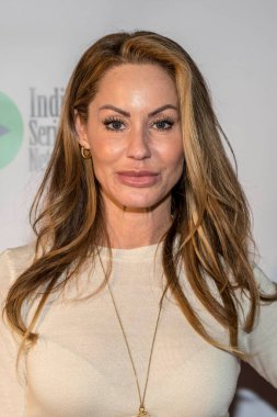 Melanie Marden 5 Nisan 2018 'de Burbank, CA' daki Koloni Tiyatrosu 'nda 9. Bağımsızlık Serisi Ödülleri' ne katılıyor.