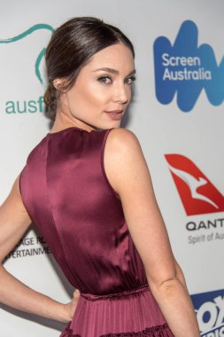 Mallory Jansen 18 Ekim 2017 'de NeueHouse Hollywood, Los Angeles, Kaliforniya' da düzenlenen 6. Film Ödülleri Galasına katıldı.