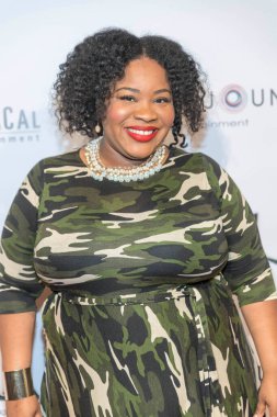 Mara Hall, 30 Ocak 2018 'de Los Angeles' taki The Pacific Design Center 'da 