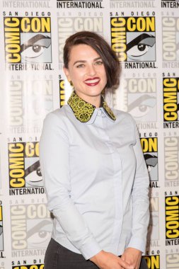 Katie McGrath, 22 Temmuz 'da Comic Con 2017' deki 