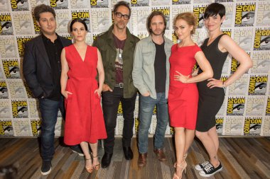 Oyuncular 20 Temmuz 'da Kaliforniya' daki Comic Con 2017 'deki 