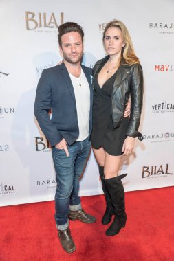 Jon Carlo, Charlotte Barlow 30 Ocak 2018 'de Los Angeles' taki The Pacific Design Center 'da 