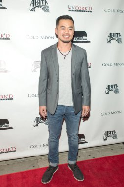 Han Soto, 5 Ekim 2017 'de Laemmle' in Beverly Hills, Kaliforniya 'daki Ahrya Güzel Sanatlar Tiyatrosu' nda 