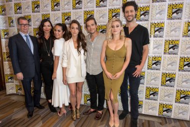 Oyuncu kadrosu 22 Temmuz 'da Comic Con 2017' deki 