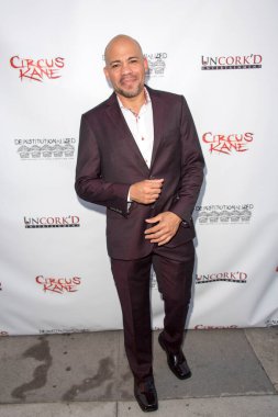 Gerald Webb, 30 Ağustos 2017 'de Beverly Hills, Kaliforniya' daki Laemmle Ahrua Güzel Sanatlar Tiyatrosu 'nda CRCUS KANE' nin dünya prömiyerine katıldı.