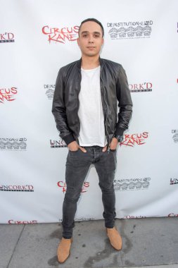 Sinjin Rosa, 30 Ağustos 2017 'de Beverly Hills, Kaliforniya' daki Laemmle Ahrua Güzel Sanatlar Tiyatrosu 'nda CRCUS KANE' nin dünya prömiyerine katıldı.