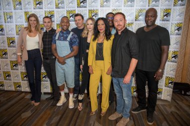 Oyuncu kadrosu 22 Temmuz 'da Comic Con 2017' deki 