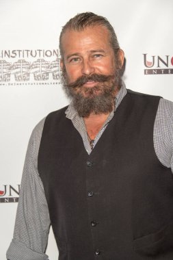 Tim Abell, 30 Ağustos 2017 'de Beverly Hills, Kaliforniya' daki Laemmle Ahrua Güzel Sanatlar Tiyatrosu 'nda CRCUS KANE' nin dünya prömiyerine katıldı.