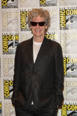 Peter Capaldi 23 Temmuz 'da Comic Con 2017' deki 