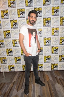 Rahul Kohli, 20 Temmuz 'da Kaliforniya' daki San Diego Kongre Merkezi 'nde düzenlenen Comic Con 2017' deki 