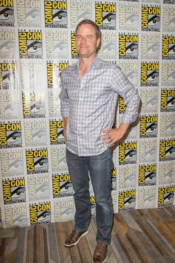 Anthony Lemke, 20 Temmuz 'da Comic Con 2017' de Kaliforniya 'daki San Diego Kongre Merkezi' nde 