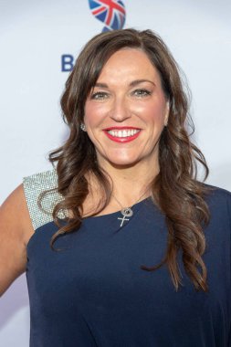 Joan Burney Keatings, 4 Mayıs 2018 'de Santa Monica, CA' daki Fairmont Miramar Otel ve Bungalovlarında Britweek 2018 Yaratıcılık Ödüllerine katıldı.