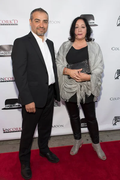 Miquel Sandoval Diane Boone出席了2017年10月5日在加利福尼亚州贝弗利山莱姆尔的Ahrya美术剧场举行的Uncork Entertainment Premiere Cold Moon — 图库照片