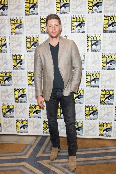 Jensen Ackles Navštěvuje Supernatural Tiskovou Místnost Comic Con 2017 Července — Stock fotografie