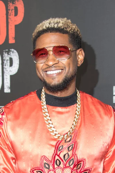 Usher Asiste Estreno Los Ángeles Cant Stop Wont Stop Mad — Foto de Stock