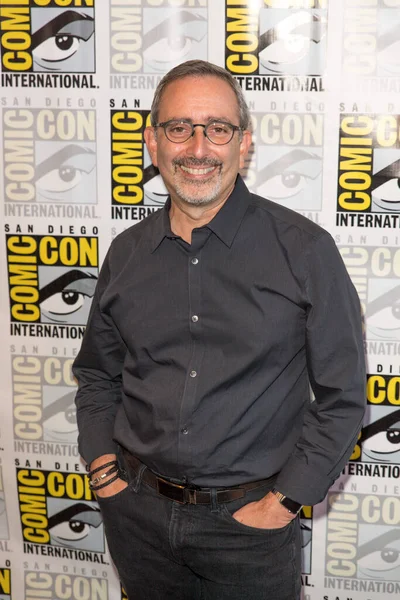 Jeff Schechter Deltar Stitchers Pressrum Comic Con 2017 Den Juli — Stockfoto