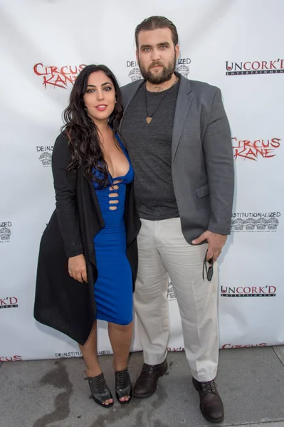 Weston Cage Hila Aronian Attend World Premiere Circus Kane August — Stock Photo, Image