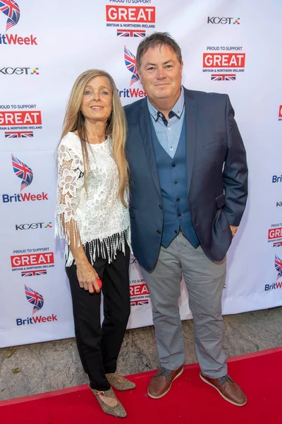 Mike Michelle Brewer Attend Britweek 2018 Innovation Creativity Awards Fairmont — Stock Photo, Image