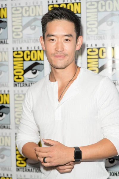 Mike Moh Attends Marvel Inhumans Press Room Comic Con 2017 — стоковое фото
