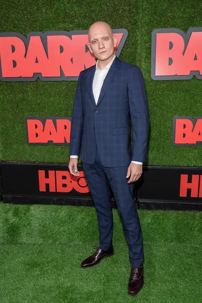 Anthony Carrigan Assiste Première Hbo Barry Neuehouse Hollywood Mars 2018 — Photo