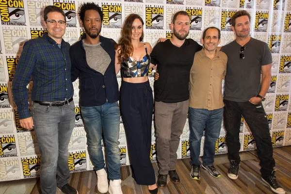 Cast Attends Colony Press Room Comic Con 2017 July San — Stock Photo, Image