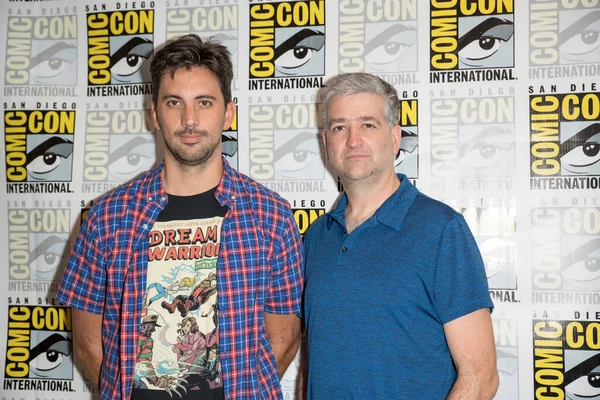 Jeremy Slater Sean Crouch Attend Exorcist Press Room Comic Con — Stock Photo, Image