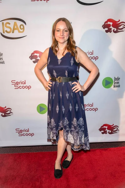 Kate Conway Attends 9Th Annual Indie Series Awards Colony Theatre — Stock Photo, Image