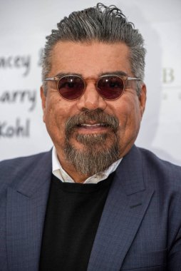 George Lopez, 6 Mayıs 2018 'de Los Angeles' taki Baltaire Restoranında düzenlenen 11. George Lopez Klasik Golf Öncesi Partisi 'ne katıldı.