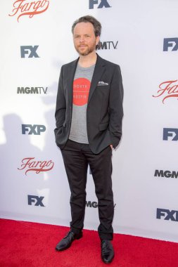 Noah Hawley, 11 Mayıs 'ta Kuzey Hollywood' daki Televizyon Akademisi 'nde FX FARGO, Saban Medya Merkezi için düzenlenen FYC etkinliğine katılıyor..  