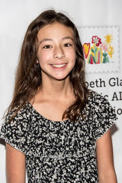 Aubrey Anderson Emmons Participa 28Th Annual Elizabeth Glaser Pediatric Aids — Fotografia de Stock