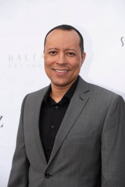 Yancey Arias, 6 Mayıs 2018 'de Los Angeles' taki Baltaire Restoranı 'nda düzenlenen 11. George Lopez Klasik Golf Öncesi Partisi' ne katıldı.