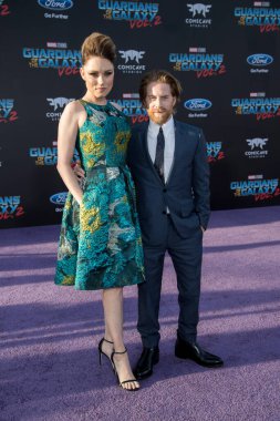 Clare Grant, Seth Green  attends Marvel Studios 