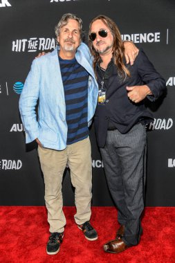 Peter Farrelly, Dave Palmer attend RED CARPET PREMIERE EVENT FOR AT&T AUDIENCE NETWORKSLOUDERMILK and HIT THE ROAD at ArcLight Hollywood, Los Angeles, California on October 10th 2017.