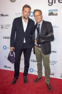 Phedon Papamichael, Mark Johnson 11. Geleneksel Los Angeles Yunan Film Festivali 'ne 11 Haziran 2017' de Mısır Tiyatrosu 'nda Kapatılan Kırmızı Halı' da katıldı.. 