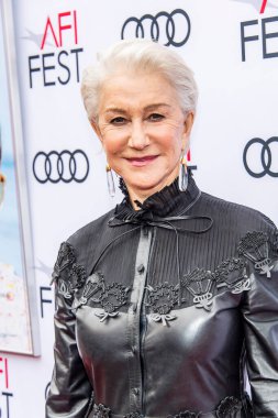 Helen Mirren AFI FEST 2017 'de Sony Pictures' ın The Leisure Seeker gösterimine katıldı. Audi tarafından 12 Kasım 2017 'de Mısır Tiyatrosu, Hollywood, Kaliforniya' da sunuldu.