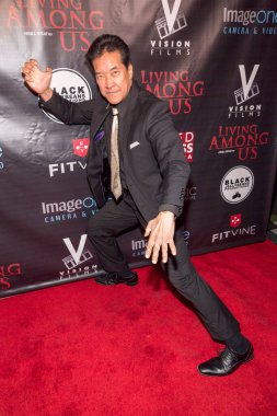 Peter Kwong 1 Şubat 2018 'de Los Angeles' taki Laemmle 's Ahrya Güzel Sanatlar Tiyatrosu' nda 