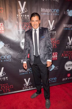 Andrew Keegan 1 Şubat 2018 'de Los Angeles' taki Laemmle 's Ahrya Güzel Sanatlar Tiyatrosu' nda 