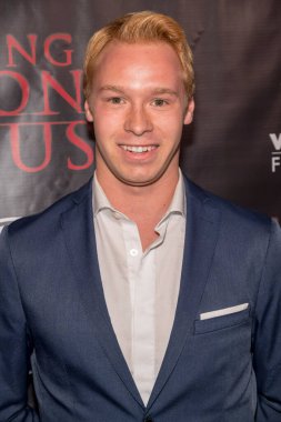 Matthew Nardozzi 1 Şubat 2018 'de Los Angeles' taki Laemmle 's Ahrya Güzel Sanatlar Tiyatrosu' nda 