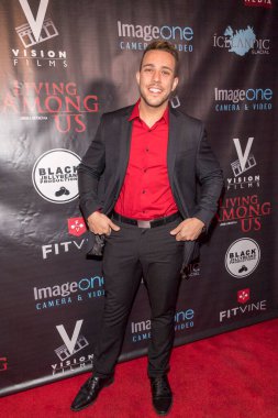 Lucas C. Lockwood 1 Şubat 2018 'de Los Angeles' taki Laemmle 's Ahrya Güzel Sanatlar Tiyatrosu' nda 