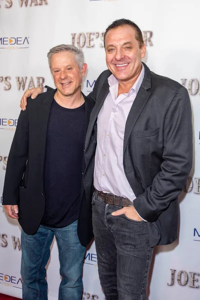 Joseph Patrick Marshall Tom Sizemore Attend Joe War Los Angeles — Stock Photo, Image