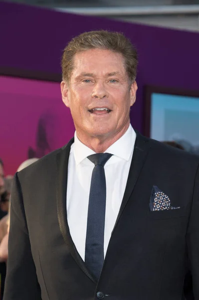 David Hasselhoff Navštěvuje Studia Marvel Guardians Galaxy Vol Premiéra Los — Stock fotografie