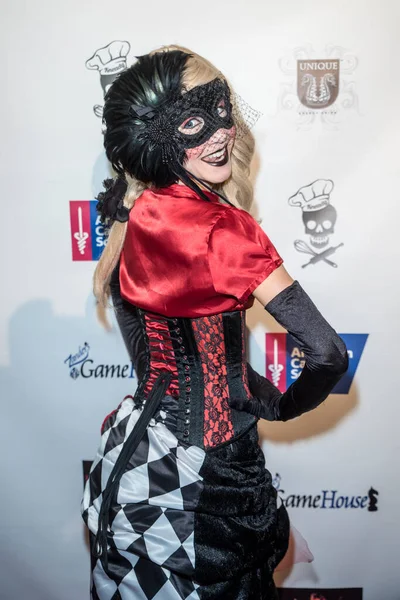 Michelle Labelle Arriva Halloween Hotness Heroes Villains Reserve Los Angeles — Foto Stock