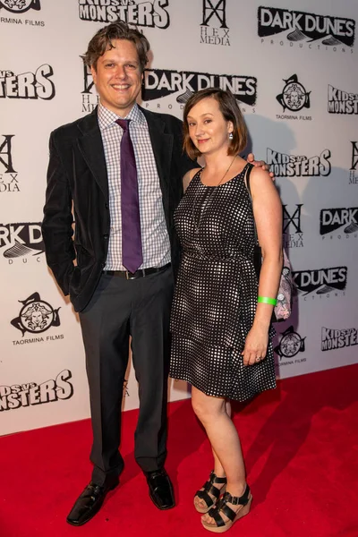 Chad Fifer Heather Klinke Partecipa Kids Monsters Della Marvista Entertainment — Foto Stock