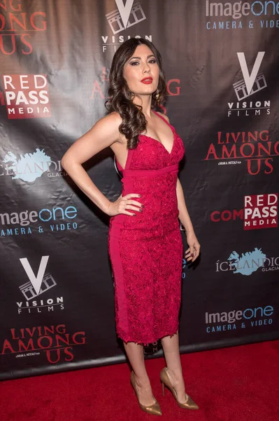 Celeste Thorson Attends Living Los Angeles Premiere Laemmle Ahrya Fine — Stok fotoğraf